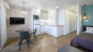 Studio apartment vs. one bedroom